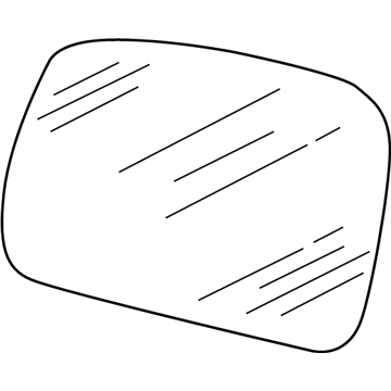 Mercury F8AZ-17K707-AA Glass