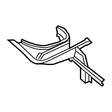 Ford PR3Z-7628060-A Tail Lamp Pocket, Rear Passenger Side