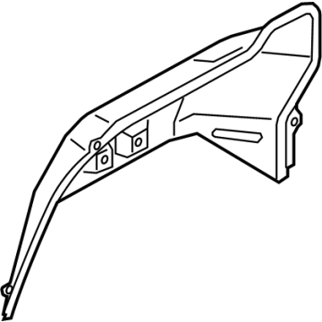 Ford FR3Z-6327886-A Inner Wheelhouse, Rear Passenger Side