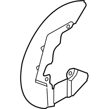 Ford FR3Z-2K005-F Splash Shield, Front Driver Side