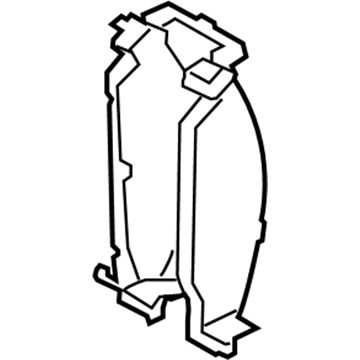 Ford FR3Z-2001-P Brake Pads, Front