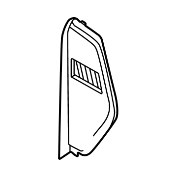 Ford PC3Z-2604480-AC Side Cover, Passenger Side