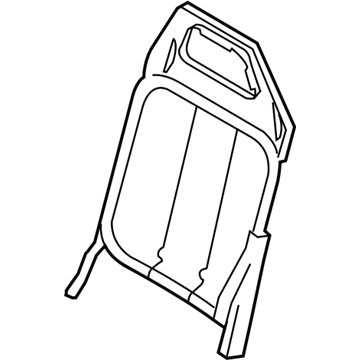Ford 1C2Z-1561018-A Seat Back Frame