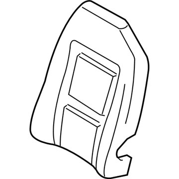 Ford 1C2Z-1564811-AA Seat Back Pad