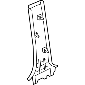 Ford 3L8Z-7824356-AAA Lower Center Pillar Trim, Passenger Side