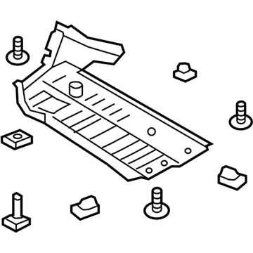 Ford HP5Z-8310-D Lower Shield