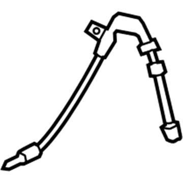 Ford G1FZ-2078-A Flex Hose, Front