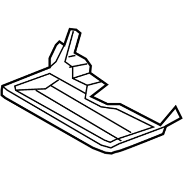 Ford 7L1Z-7863161-A Seat Frame, Rear Lower Driver Side