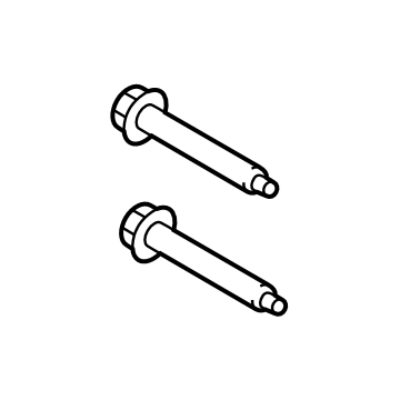 Ford -W717604-S439 Shackle Bolt, Rear