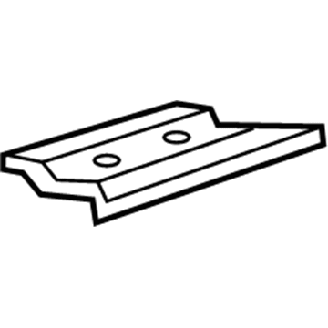 Lincoln XL1Z-78045B34-AA Console Mount Bracket