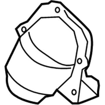 Ford 5L8Z-3D677-AA Coupling Shield