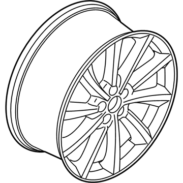 Ford MJ7Z-1007-B Wheel, Alloy