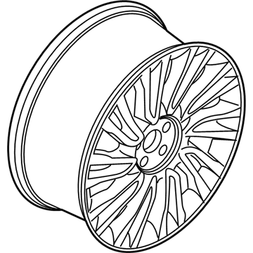 Ford MJ7Z-1007-A Wheel, Alloy