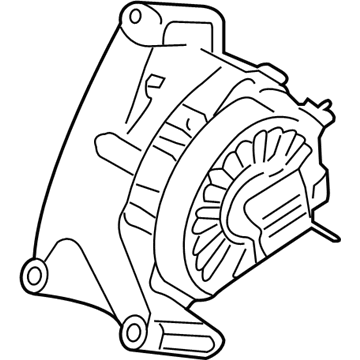 Mercury Mariner Alternator - 8L8Z-10346-A