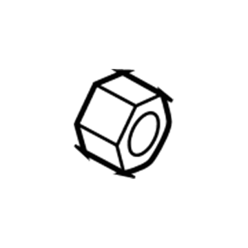 Lincoln -W520214-S440 Shock Absorber Nut