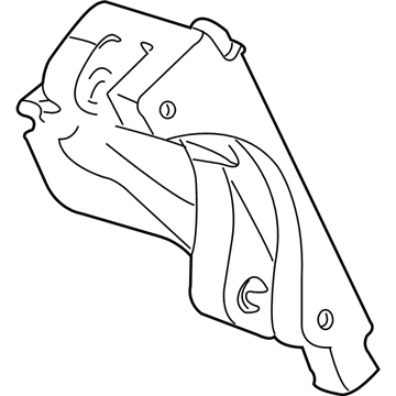 Mercury F5RZ-10A313-B Alternator Mount Bracket