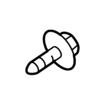 Mercury -W708009-S439 Hinge Screw