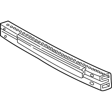 Ford 3S4Z-17906-AA Reinforce Bar, Rear
