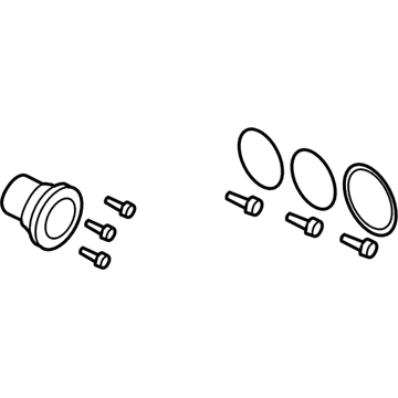Ford BC3Z-3B396-A Locking Hub