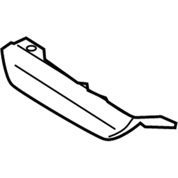 Lincoln 7L7Z-17F000-APTM Tow Bracket Cover