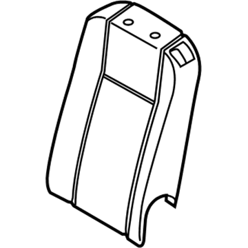 Ford CK4Z-9966801-Q Seat Back Pad, Rear Inner Driver Side