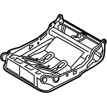 Ford CK4Z-9963160-AJ Seat Frame, Rear Passenger Side