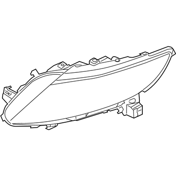 Ford DA5Z-13008-A Composite Assembly, Passenger Side