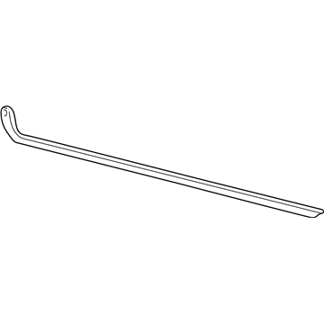 Lincoln 2C6Z-1610176-AA Rocker Molding