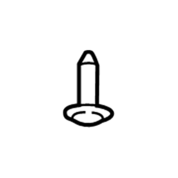 Ford -W502660-S424 Coat Hook Screw