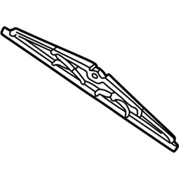 Ford 3L8Z-17528-AA Wiper Blade, Driver Side