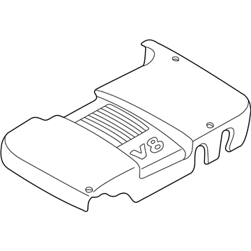 Ford Thunderbird Engine Cover - 2W6Z-6A949-AA