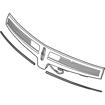 Ford DE9Z-13A565-B Lamp Reflector, Rear