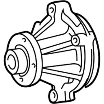 Ford Bronco Water Pump - FOTZ-8501-F