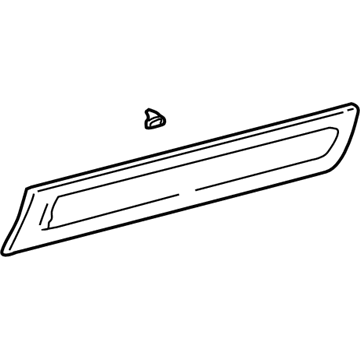 2006 Ford Escape Door Moldings - 5L8Z-7820879-DAB