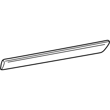Mercury Grand Marquis Door Moldings - 5W3Z-5425556-CPTM