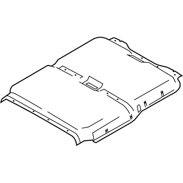 Ford 9T1Z-1751942-BA Rear Headliner