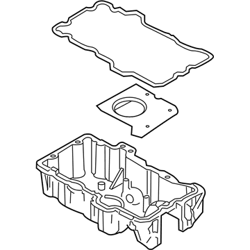 Lincoln 9L8Z-6675-A Oil Pan