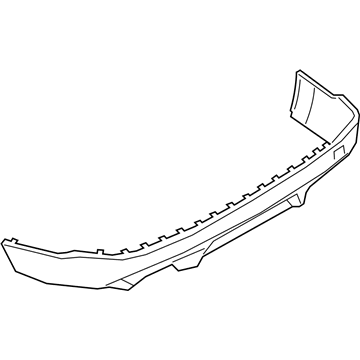 Ford Explorer Bumper - LB5Z-17K835-CA