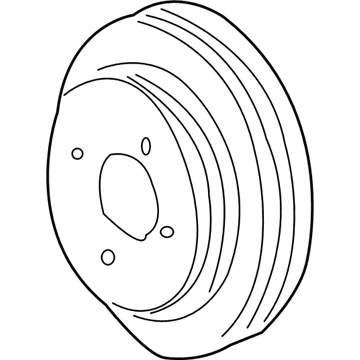 Ford XL3Z-8509-A Pulley - Water Pump