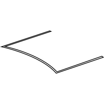 Lincoln Weather Strip - DP5Z-5451884-B