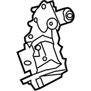 Ford DB5Z-7843150-B Lock Actuator, Rear