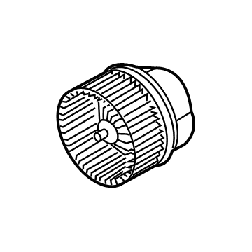 Ford H1FZ-19805-A Blower Motor, Front