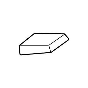 Ford M2DZ-78420B00-A Hinge Cover
