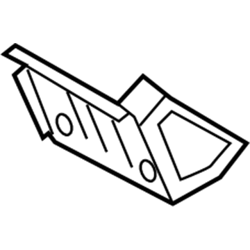 Ford 7C3Z-2510684-A Floor Reinforcement, Passenger Side