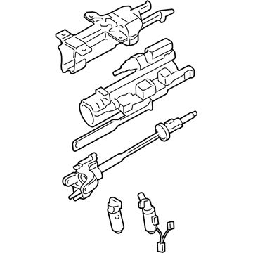 Lincoln Steering Column - 6W4Z-3C529-AA