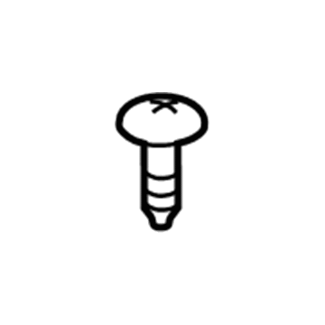 Ford -W717140-S439 Roof Molding Screw