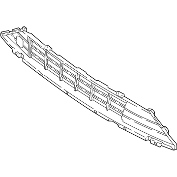 Ford HS7Z-17B968-VA Lower Grille, Black, Front
