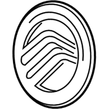 Mercury 9N7Z-8213-AA Emblem