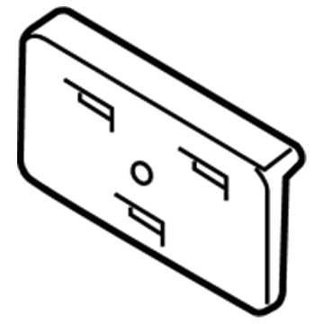 Ford CK4Z-17A385-AA License Bracket, Front