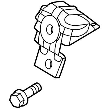 Ford PR3Z-3962-A Seat Belt Assembly Retainer Bracket